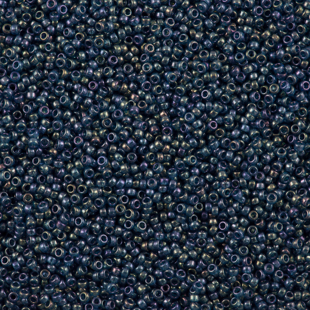 50g Miyuki Round Seed Bead 11/0 Montana Blue Luster (305)