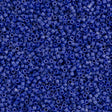 Miyuki Delica Seed Bead 11/0 Matte Opaque Luster Cobalt 2-inch Tube DB361