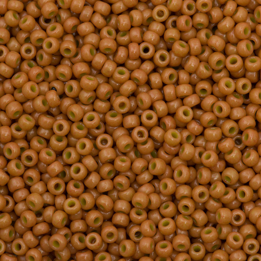 Miyuki Round Seed Bead 8/0 Duracoat Opaque Cedar 22g Tube (4457)