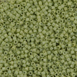 Miyuki Delica Seed Bead 11/0 Duracoat Dyed Opaque Fennel 2-inch Tube DB2123