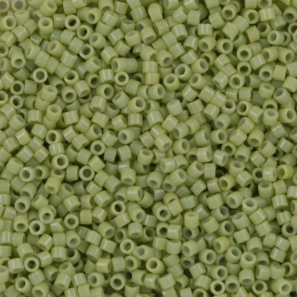 Miyuki Delica Seed Bead 11/0 Duracoat Dyed Opaque Fennel 2-inch Tube DB2123