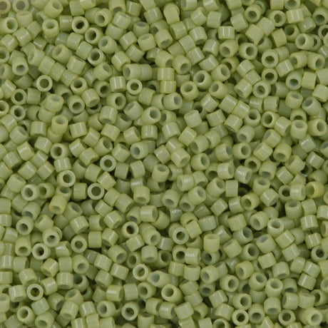 Miyuki Delica Seed Bead 11/0 Duracoat Dyed Opaque Fennel 2-inch Tube DB2123