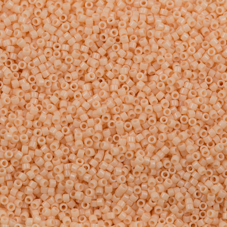 25g Miyuki Delica Seed Bead 11/0 Duracoat Opaque French Vanilla DB2351