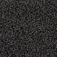 Miyuki Delica Seed Bead 11/0 Duracoat Opaque Charcoal Grey 2-inch Tube DB2368