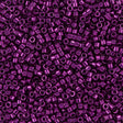 Miyuki Delica Seed Bead 11/0 Nickel Plated Dyed Dark Magenta 2-inch Tube DB463