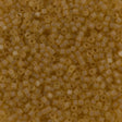 Miyuki Delica Seed Bead 11/0 Matte Transparent Dyed Sand 2-inch Tube DB771