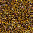 Miyuki Delica Seed Bead 10/0 24kt Rose Gold Plated AB 7g Tube DBM501