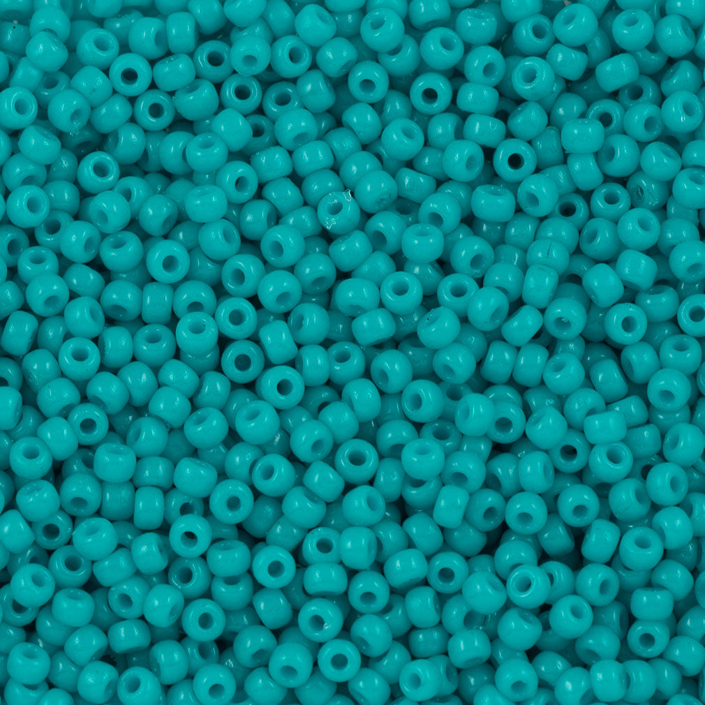 Miyuki Round Seed Bead 8/0 Duracoat Opaque Underwater Blue (4480)