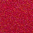 Czech Seed Bead 10/0 Opaque Medium Red AB (94190)