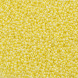 Preciosa Czech Seed Bead 11/0 Yellow Ceylon (37186)