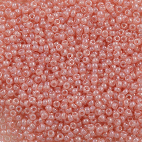 Miyuki Round Seed Bead 15/0 Rose Pearl Ceylon (519D)