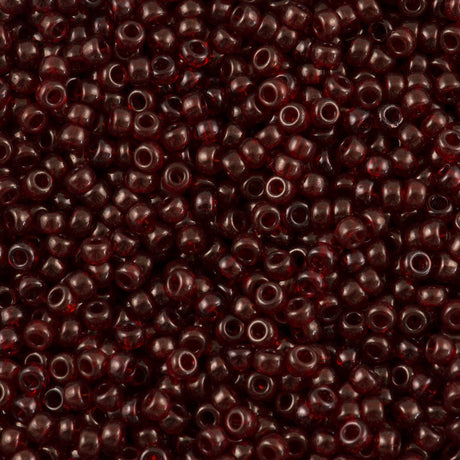 50g Miyuki Round Seed Bead 11/0 Ruby Gold Luster (304)