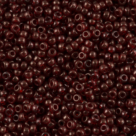 Miyuki Round Seed Bead 6/0 Ruby Gold Luster 20g Tube (304)