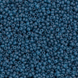 50g Miyuki Round Seed Bead 11/0 Opaque Matte Denim (2074)