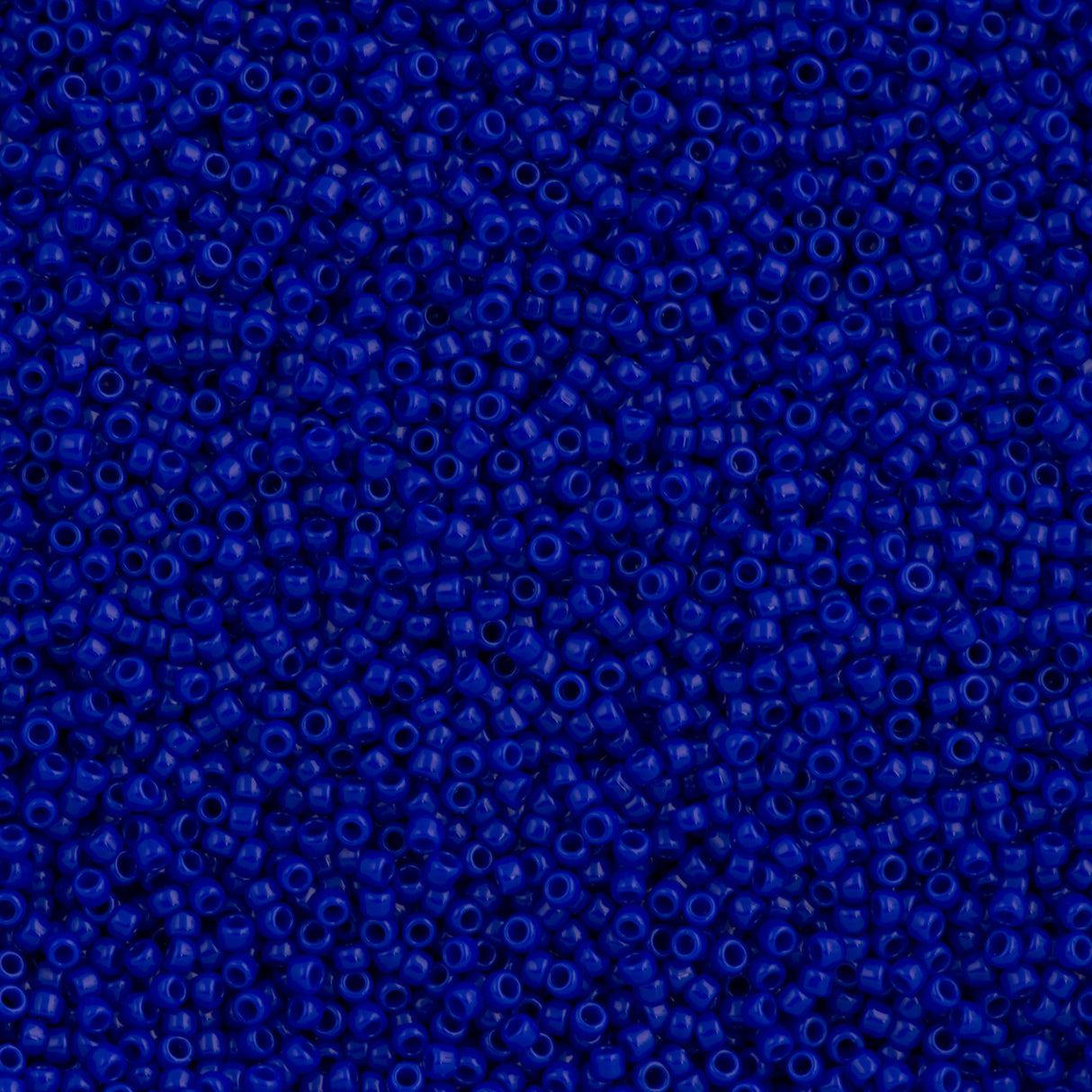 Toho Round Seed Bead 15/0 Opaque Cobalt 2.5-inch Tube (48)