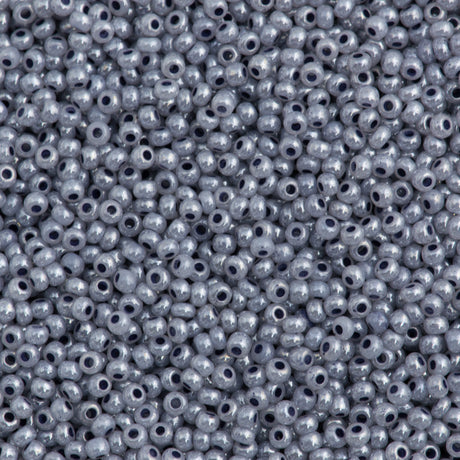 Czech Seed Bead 11/0 Ceylon Grey 50g (37149)