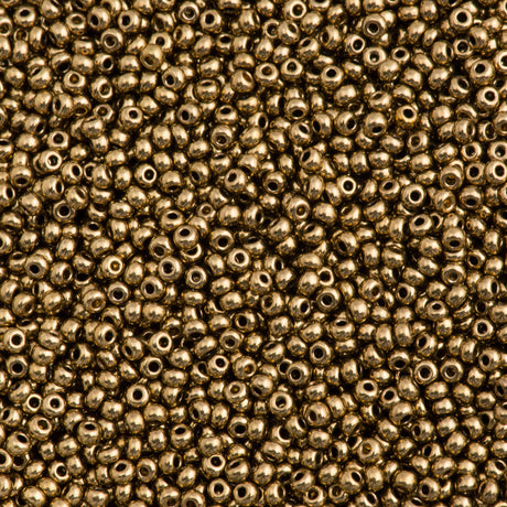 Czech Seed Bead 11/0 Bronze 2-inch Tube (59142)