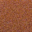 Miyuki Delica Seed Bead 15/0 Matte Transparent Dark Topaz AB 2-inch Tube DBS866