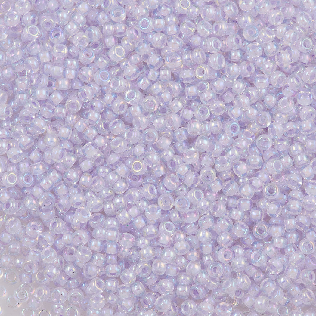 Miyuki Round Seed Bead 11/0 Lilac Lined AB (2211)