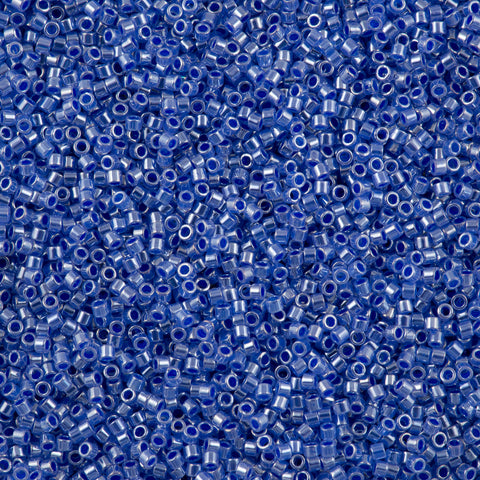 Miyuki Delica Seed Bead 11/0 Inside Dyed Color Blue 2-inch Tube DB243 ...