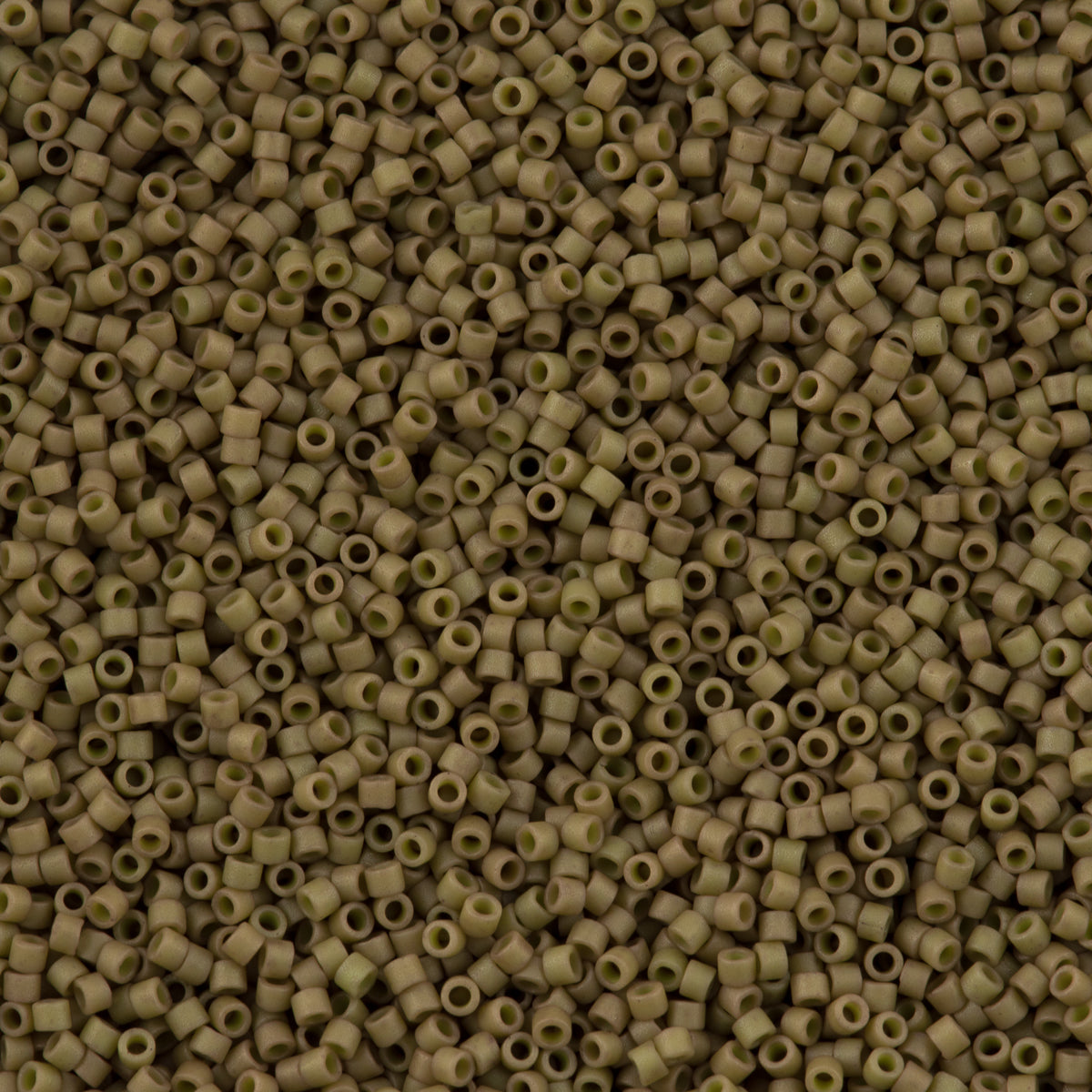 Miyuki Delica Seed Bead 15/0 Matte Khaki DBS390