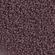 Toho Round Seed Bead 15/0 Opaque Amethyst 2.5-inch Tube (52)