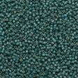 25g Miyuki Delica seed bead 11/0 Galvanized Matte Dark Aqua DB1172