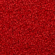 Miyuki Delica Seed Bead 11/0 Opaque Matte Red 2-inch Tube DB753