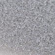 25g Miyuki Delica Seed Bead 11/0 Crystal Glazed Luster Nearly Grey DB1477