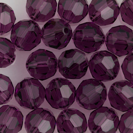 TRUE CRYSTAL 10mm Round Bead Amethyst (204)