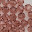 TRUE CRYSTAL 8mm Round Bead Blush Rose (257)