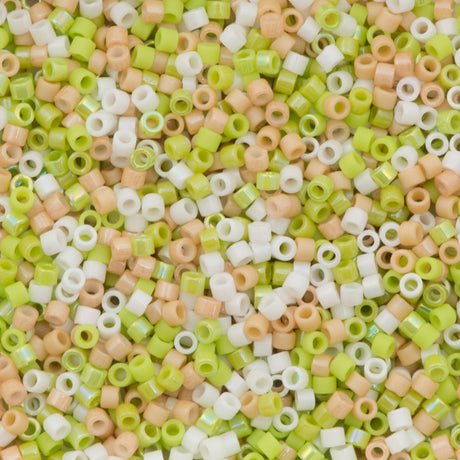 Miyuki Delica Seed Bead 11/0 Mix Key Lime Pie 7 Gram Tube (9003)