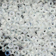 Miyuki 3mm Spacer Beads Transparent Matte Crystal AB 8g Tube (131FR)