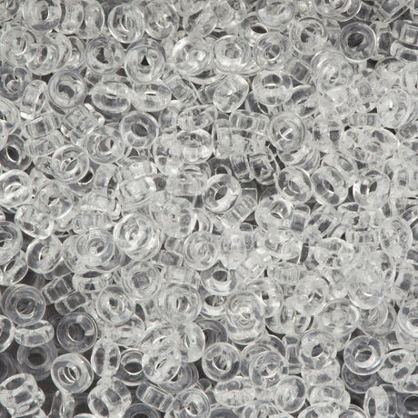 Miyuki 2.2mm Spacer Beads Transparent Crystal 7g Tube (131)