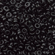 Miyuki 3mm Spacer Beads Opaque Black 8g Tube (401)