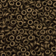 Miyuki 2.2mm Spacer Beads Matte Metallic Bronze 7g Tube (2006)