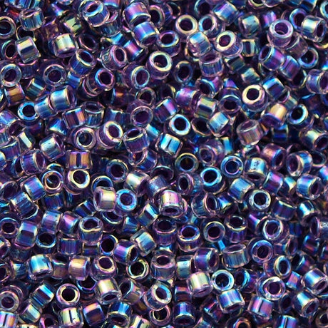 25g Miyuki Delica Seed Bead 11/0 Light Violet AB DB59