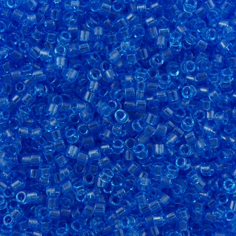 25G Miyuki Delica Seed Bead 11/0 Transparent Blue DB1110