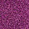 25g Miyuki Delica Seed Bead 11/0 Galvanized Semi-Matte Magenta DB1184