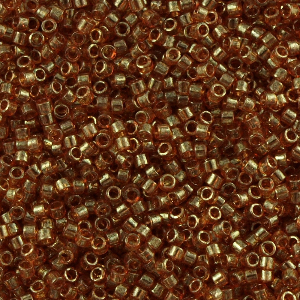 Miyuki Delica Seed Bead 8/0 Topaz Rose Gold 6.7g Tube DBL121