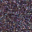 25g Miyuki Delica Seed Bead 11/0 Transparent Amethyst AB DB1244