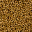 25g Miyuki Delica Seed Bead 11/0 Duracoat Galvanized Matte Gold DB1832F