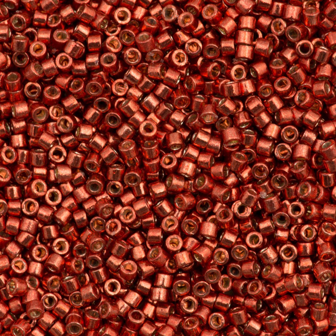 25g Miyuki Delica Seed Bead 11/0 Duracoat Galvanized Berry DB1838