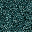 Miyuki Delica Seed Bead 11/0 Duracoat Galvanized Matte Dark Seafoam 2-inch Tube DB1847F