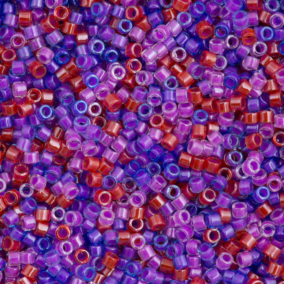 Miyuki Delica Seed Bead 11/0 Luminous Purple Love 7g Tube DB2065