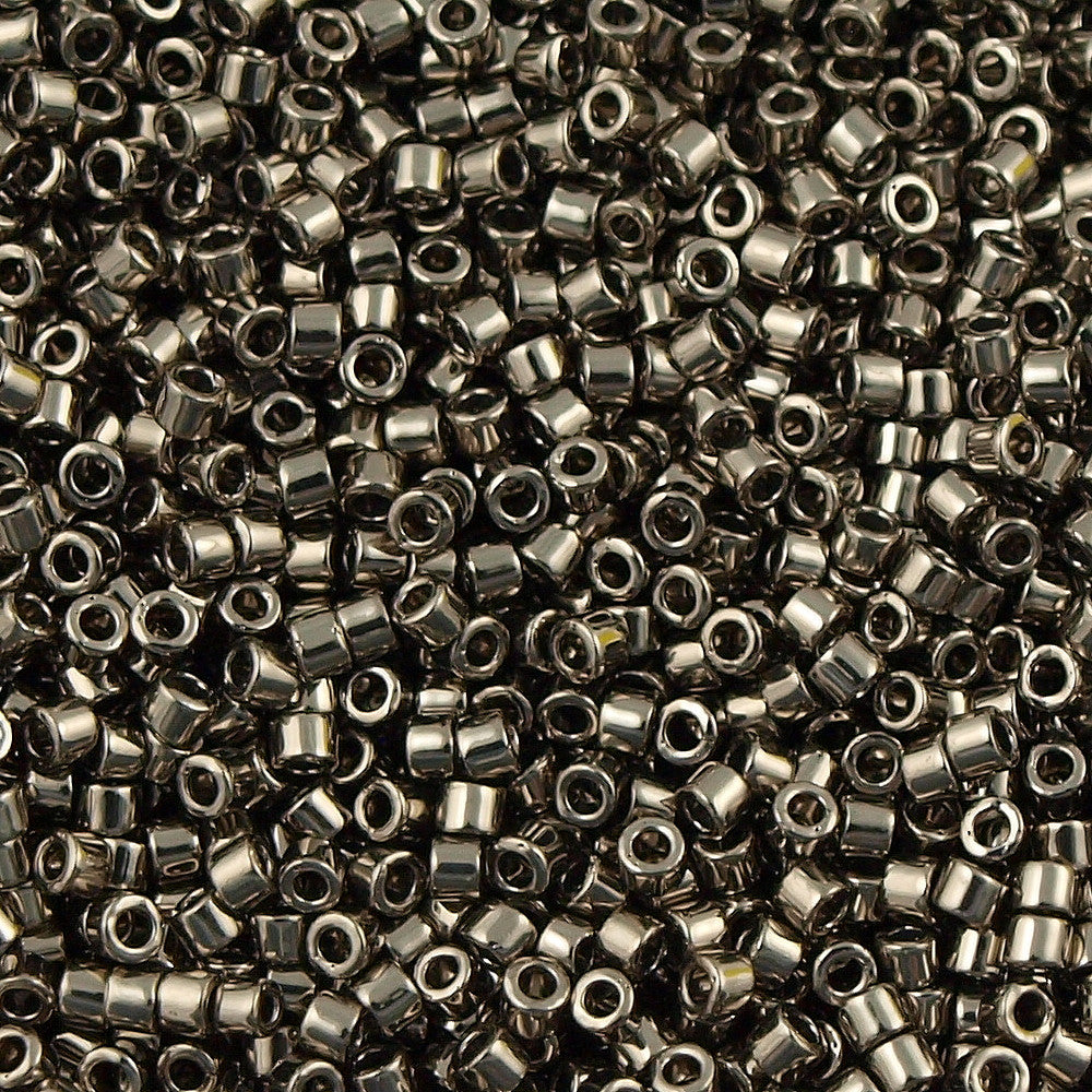 25g Miyuki Delica Seed Bead 11/0 Nickel Plated DB21