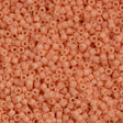 Miyuki Delica Seed Bead 11/0 Duracoat Dyed Opaque Tea Rose 2-inch Tube DB2111