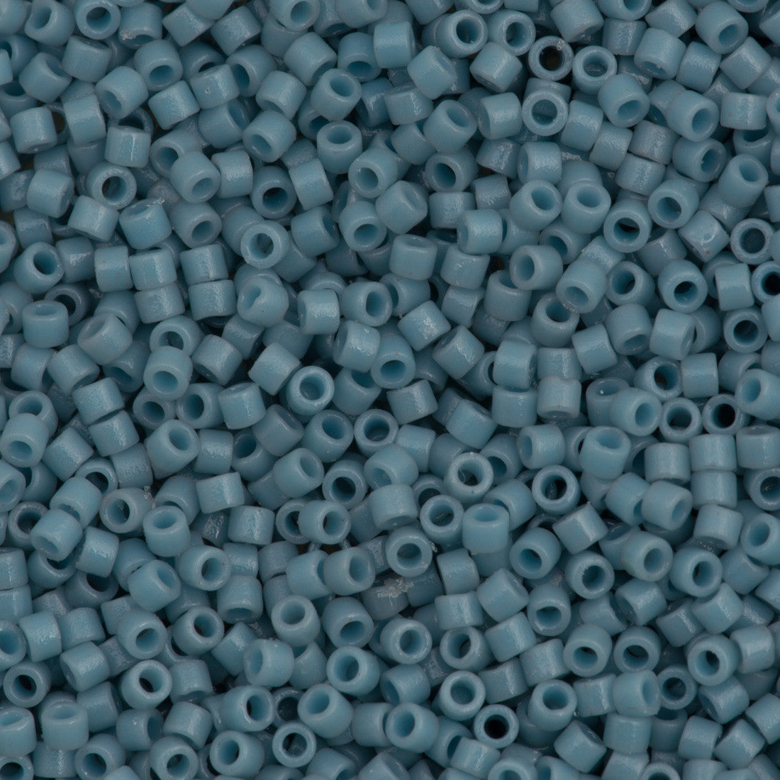 Miyuki Delica Seed Bead 11/0 Duracoat Dyed Opaque Moody Blue 2-inch Tube DB2129