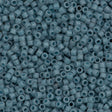 25g Miyuki Delica Seed Bead 11/0 Duracoat Dyed Opaque Moody Blue DB2129