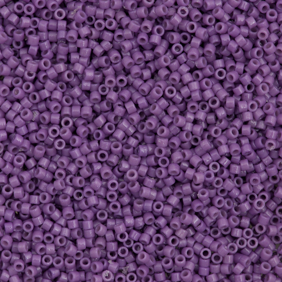 Miyuki Delica Seed Bead 11/0 Duracoat Dyed Opaque Dark Orchid 2-inch Tube DB2139